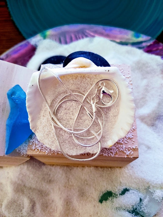 Sterling Silver 18" Snake Chain